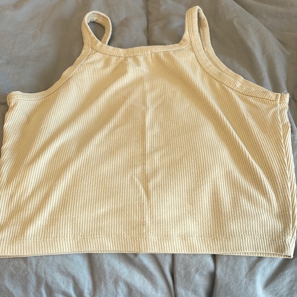 Cream colored tank top - Picture 2 of 3